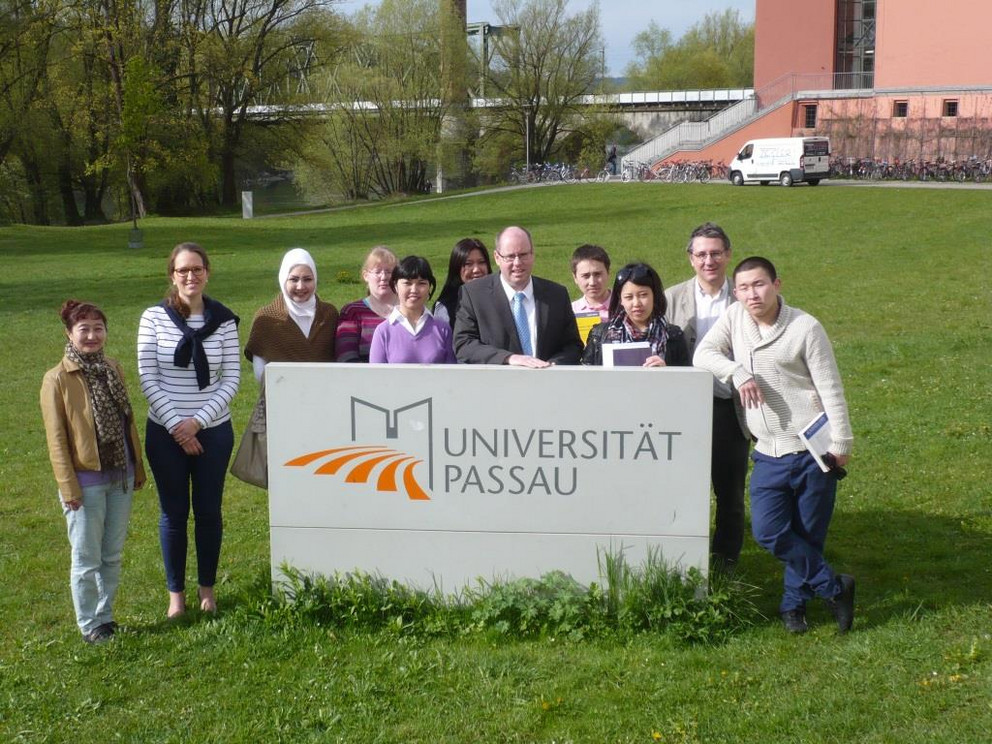 Besuch von Doktoranden der Universität Astana (Kasachstan)